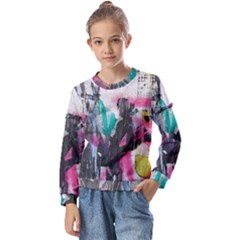 Kids  Long Sleeve T-Shirt with Frill  