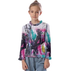 Kids  Frill Detail T-Shirt 