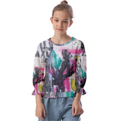 Kids  Cuff Sleeve Top 