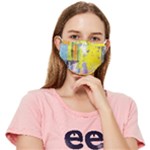 Graffiti Pop Fitted Cloth Face Mask (Adult)