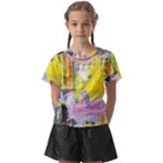 Graffiti Pop Kids  Front Cut Tee