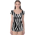Zebra Boyleg Leotard 