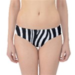 Zebra Hipster Bikini Bottoms