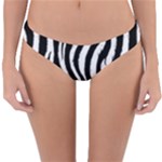 Zebra Reversible Hipster Bikini Bottoms