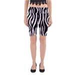 Zebra Yoga Cropped Leggings