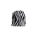 Zebra Drawstring Pouch (XS)
