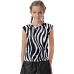 Zebra Kids  Raglan Cap Sleeve Tee