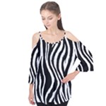 Zebra Flutter Sleeve Tee 
