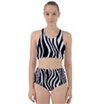 Zebra Racer Back Bikini Set
