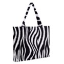 Zipper Medium Tote Bag Front