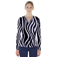 V-Neck Long Sleeve Top 
