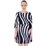 Zebra Smock Dress
