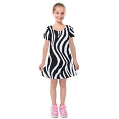 Zebra Kids  Short Sleeve Velvet Dress from ArtsNow.com