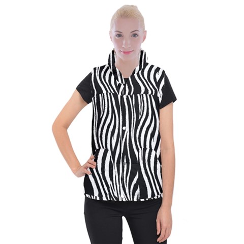 Zebra Women s Button Up Vest from ArtsNow.com