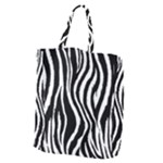 Zebra Giant Grocery Tote