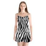 Zebra Satin Pajamas Set