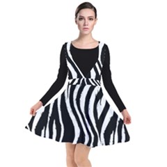 Plunge Pinafore Dress 