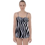 Zebra Babydoll Tankini Set