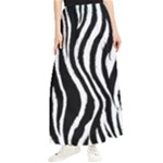 Zebra Maxi Chiffon Skirt