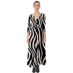 Button Up Boho Maxi Dress 