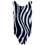 Zebra Kids  Cut-Out Back One Piece Swimsuit
