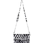 Zebra Mini Crossbody Handbag