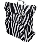Zebra Buckle Up Backpack