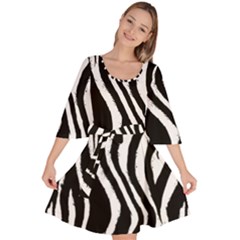 Velour Kimono Dress 