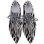 Zebra Pointed Oxford Shoes