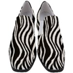 Zebra Women Slip On Heel Loafers