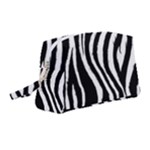 Zebra Wristlet Pouch Bag (Medium)