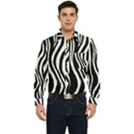 Zebra Men s Long Sleeve Pocket Shirt 