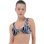 Zebra Ring Detail Bikini Top