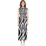 Zebra Women s Frill Top Jumpsuit