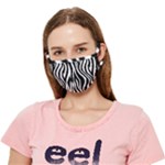 Zebra Crease Cloth Face Mask (Adult)