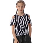 Zebra Kids  Butterfly Cutout Tee