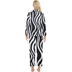 Womens  Long Sleeve Velvet Pocket Pajamas Set 