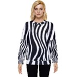 Zebra Hidden Pocket Sweatshirt