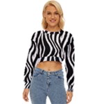 Zebra Lightweight Long Sleeve Sweatshirt