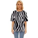 Zebra Oversized Basic Tee