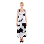 Deathrock Bats Sleeveless Maxi Dress