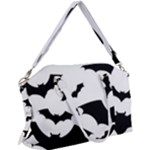 Deathrock Bats Canvas Crossbody Bag