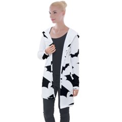 Longline Hooded Cardigan 