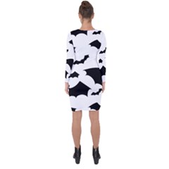 Asymmetric Cut-Out Shift Dress 