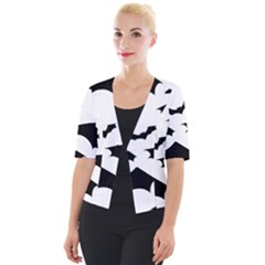 Cropped Button Cardigan 