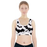 Deathrock Bats Sports Bra With Pocket