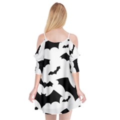 Cutout Spaghetti Strap Chiffon Dress 