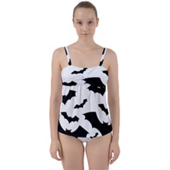 Twist Front Tankini Set 