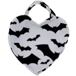 Deathrock Bats Giant Heart Shaped Tote