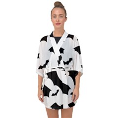 Half Sleeve Chiffon Kimono 